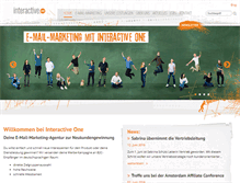 Tablet Screenshot of interactive-one.de
